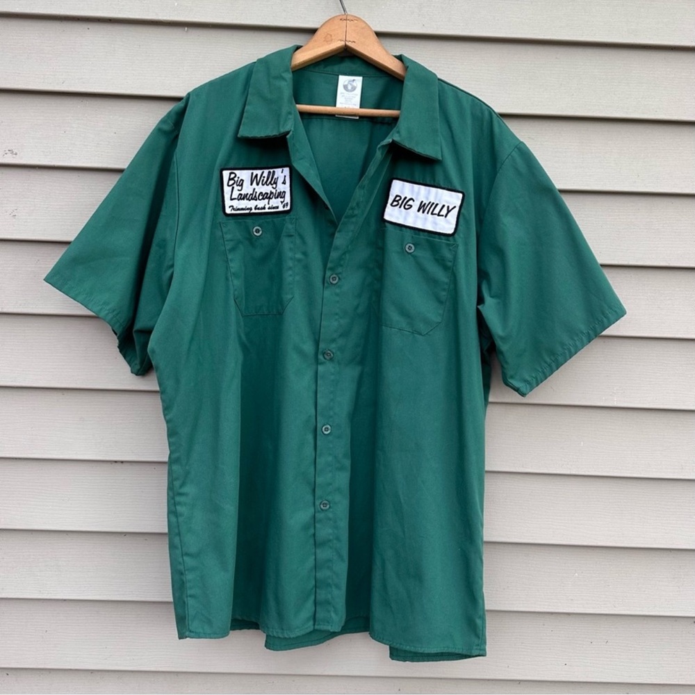 Big Willys landscaping work shirt spirit of Halloween men’s XXL